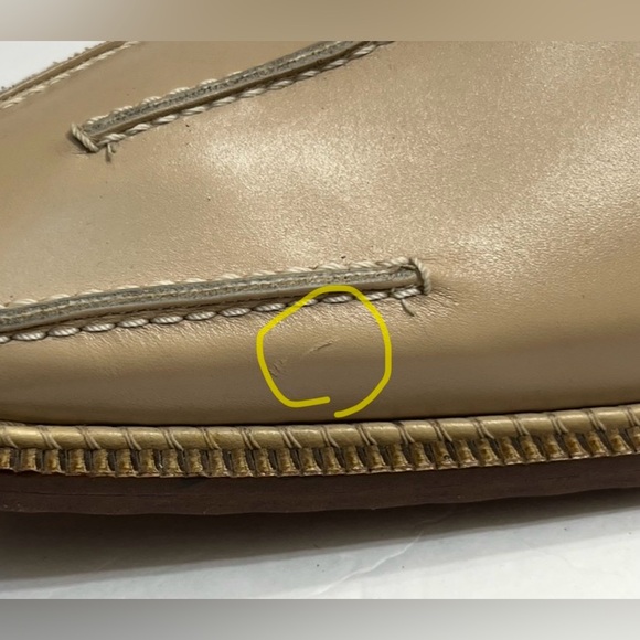 Mezlan Mens Beige Derby Shoes(Made in Spain) Size 12 - Picture 16 of 16